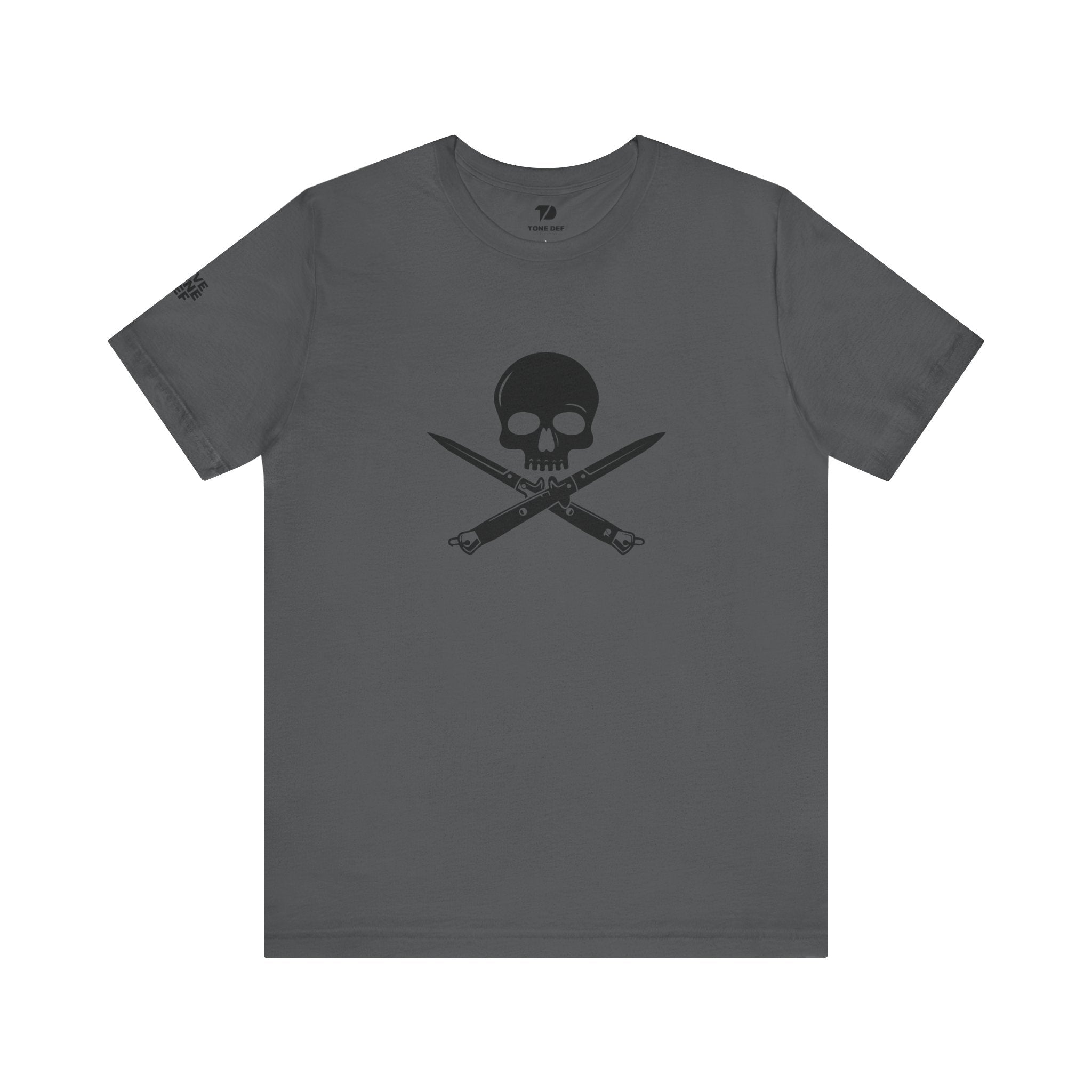 Skull & Switch Blades - Unisex Jersey Short Sleeve Tee