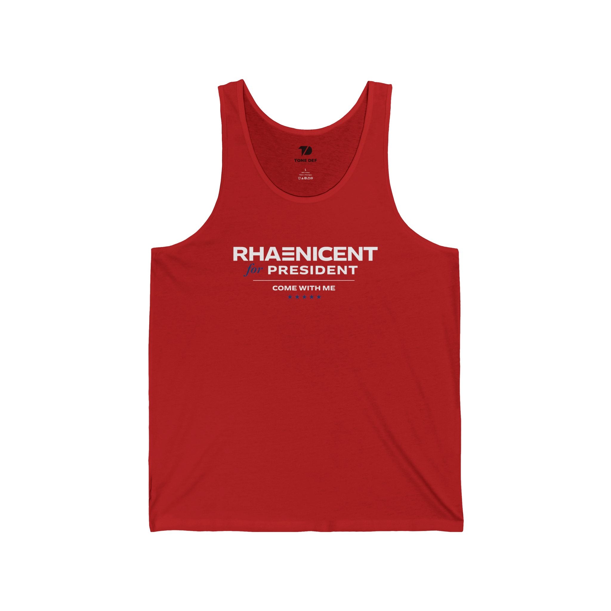 Rhaenicent for President. Come with Me. - Unisex Jersey Tank