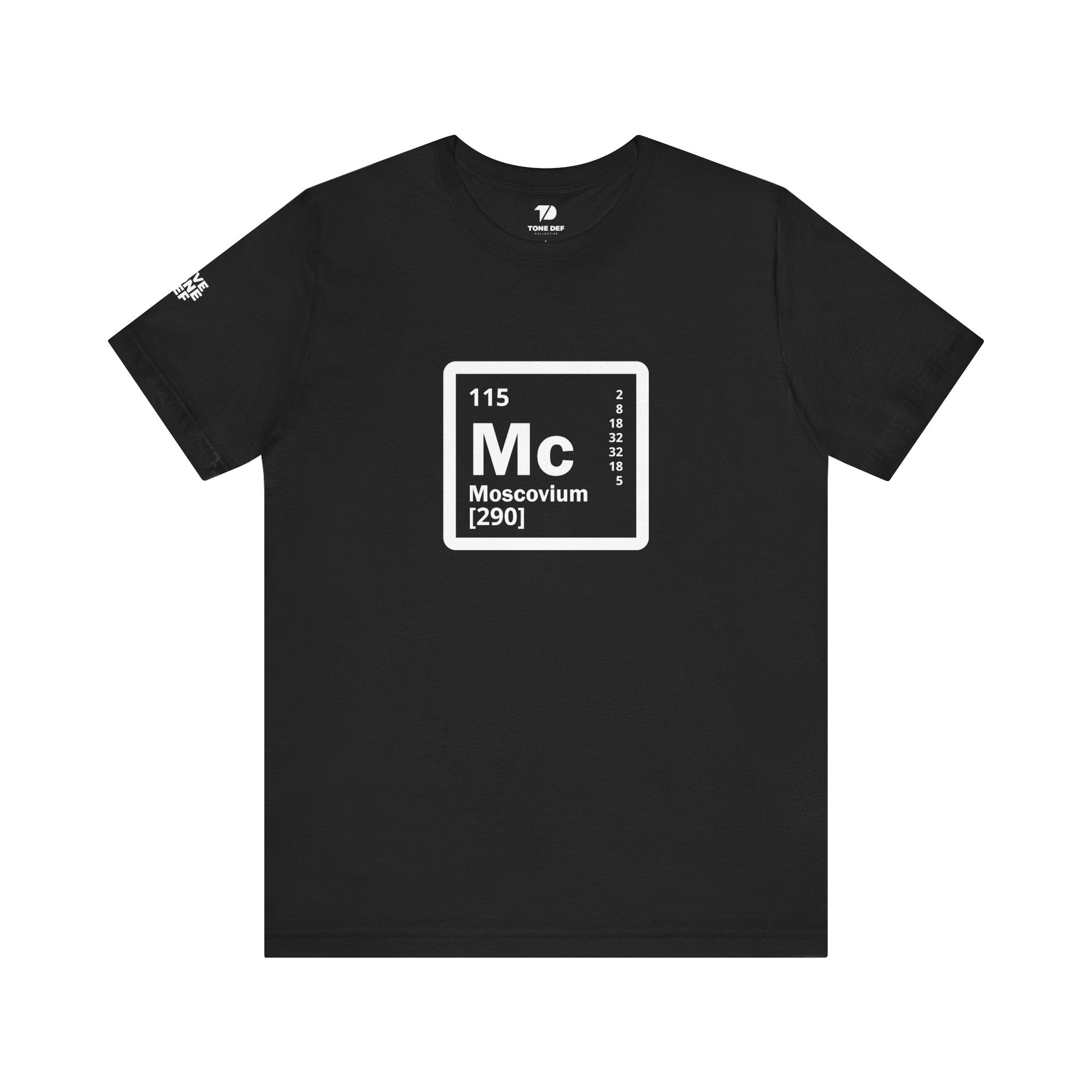 Moscovium Element Symbol - Unisex Jersey Short Sleeve Tee