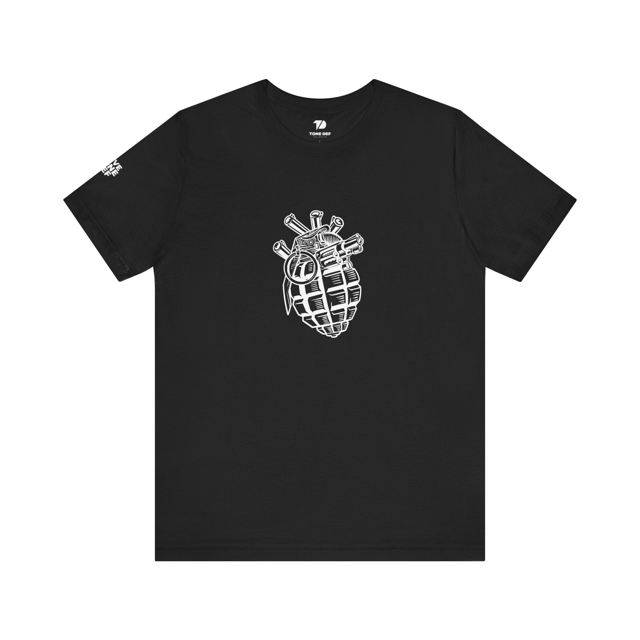 Tactical Heart Grenade - Unisex Jersey Short Sleeve Tee