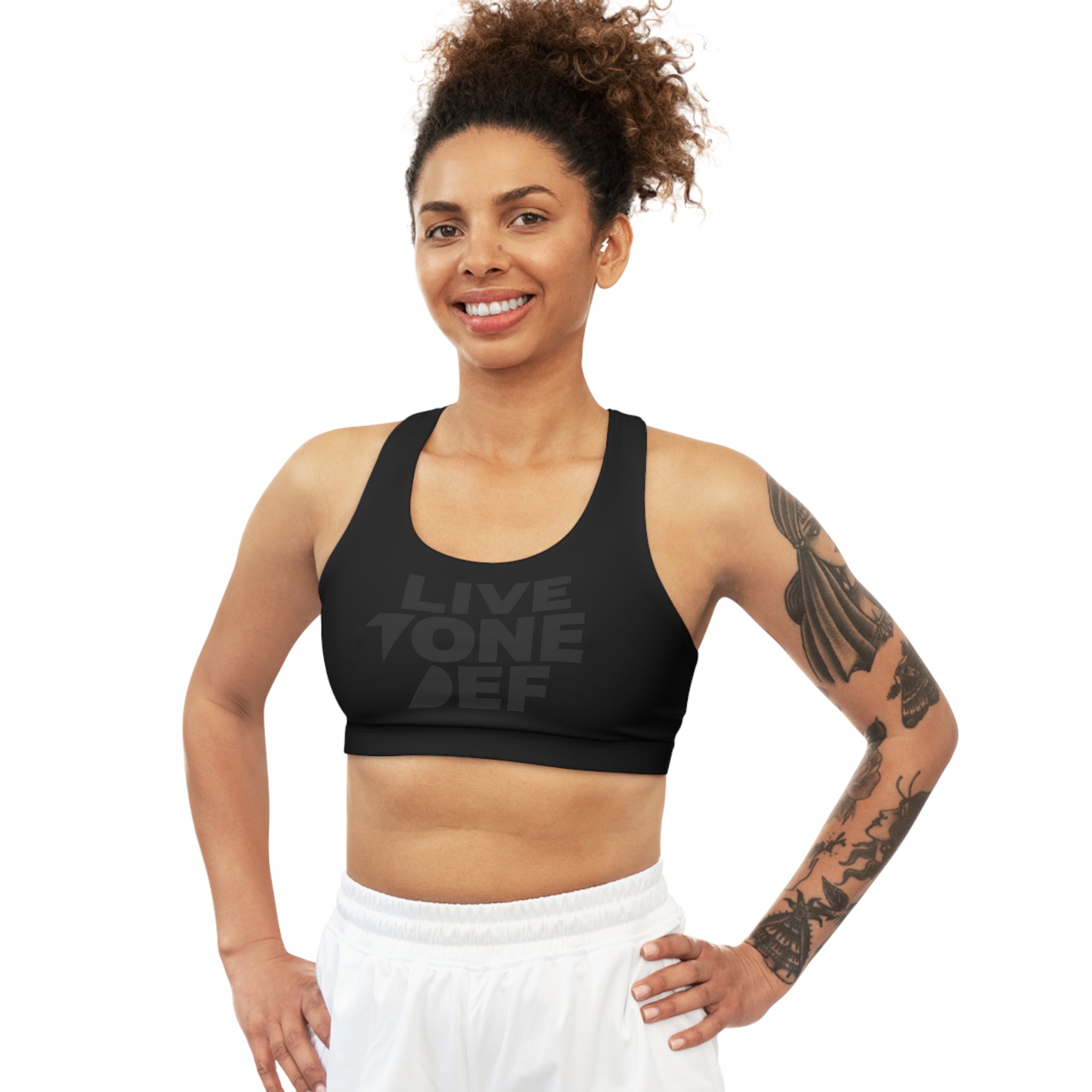 LIVE TONE DEF - Ruffian Seamless Sports Bra