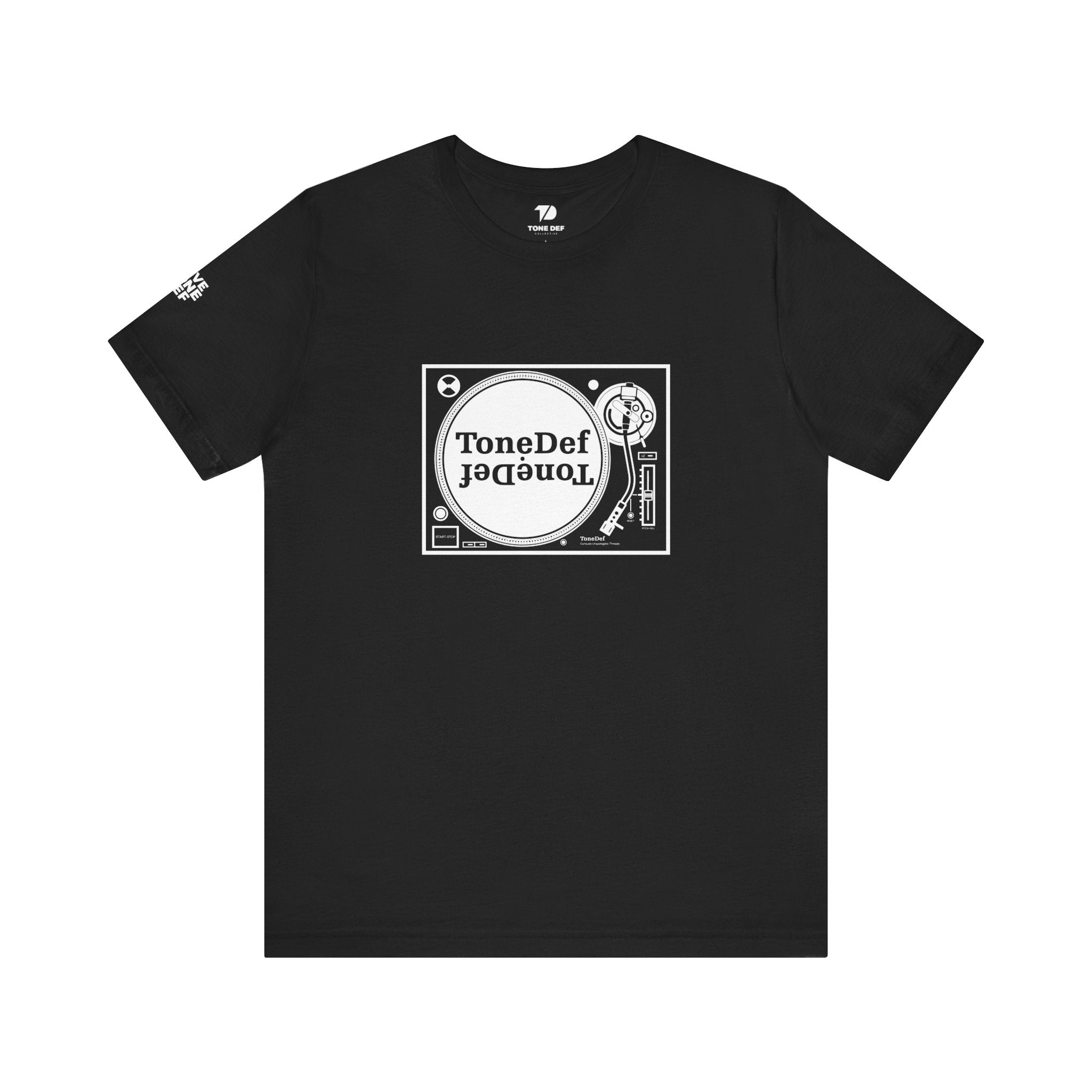 ToneDef Turntable - Unisex Jersey Short Sleeve Tee