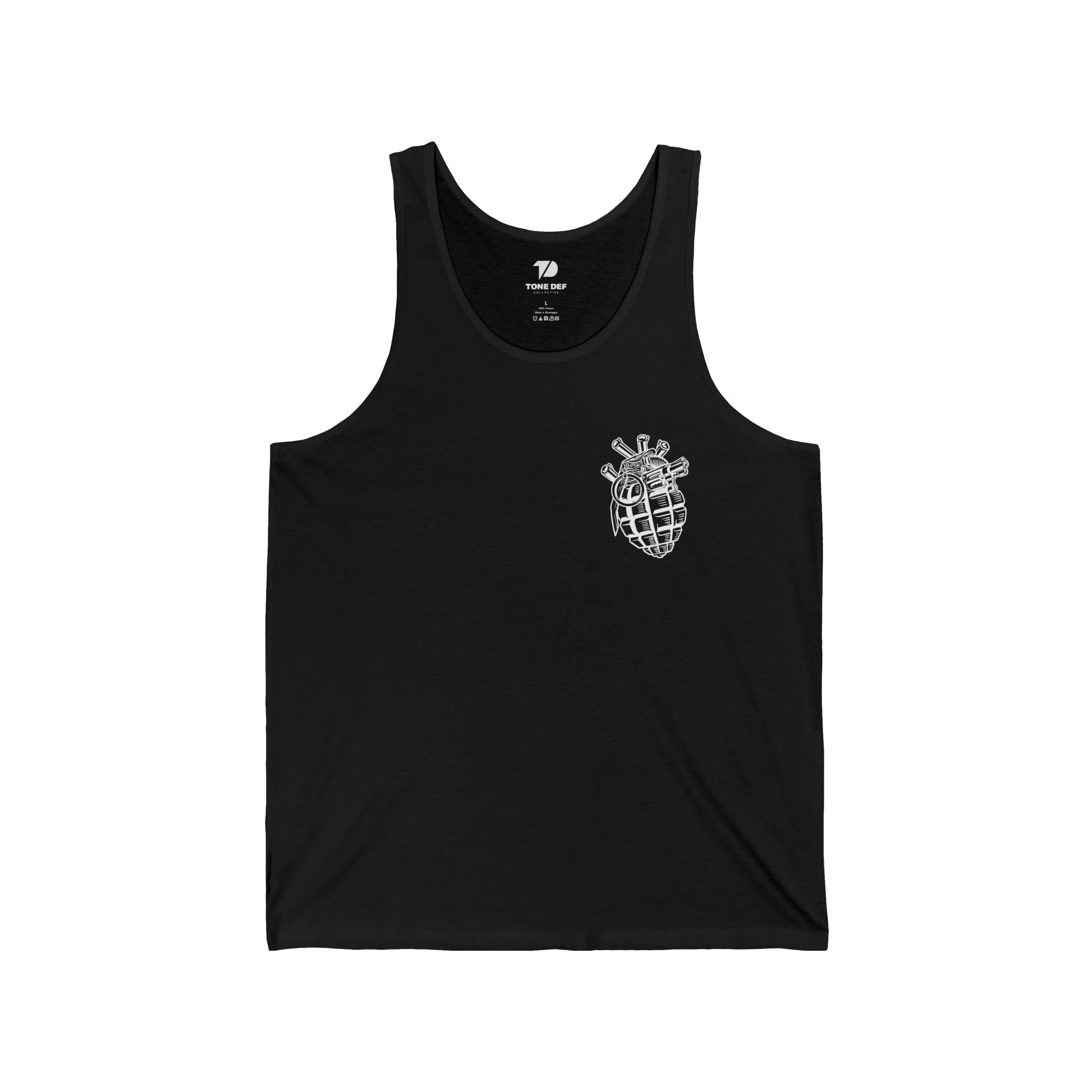 Tactical Heart on Heart - Unisex Jersey Tank