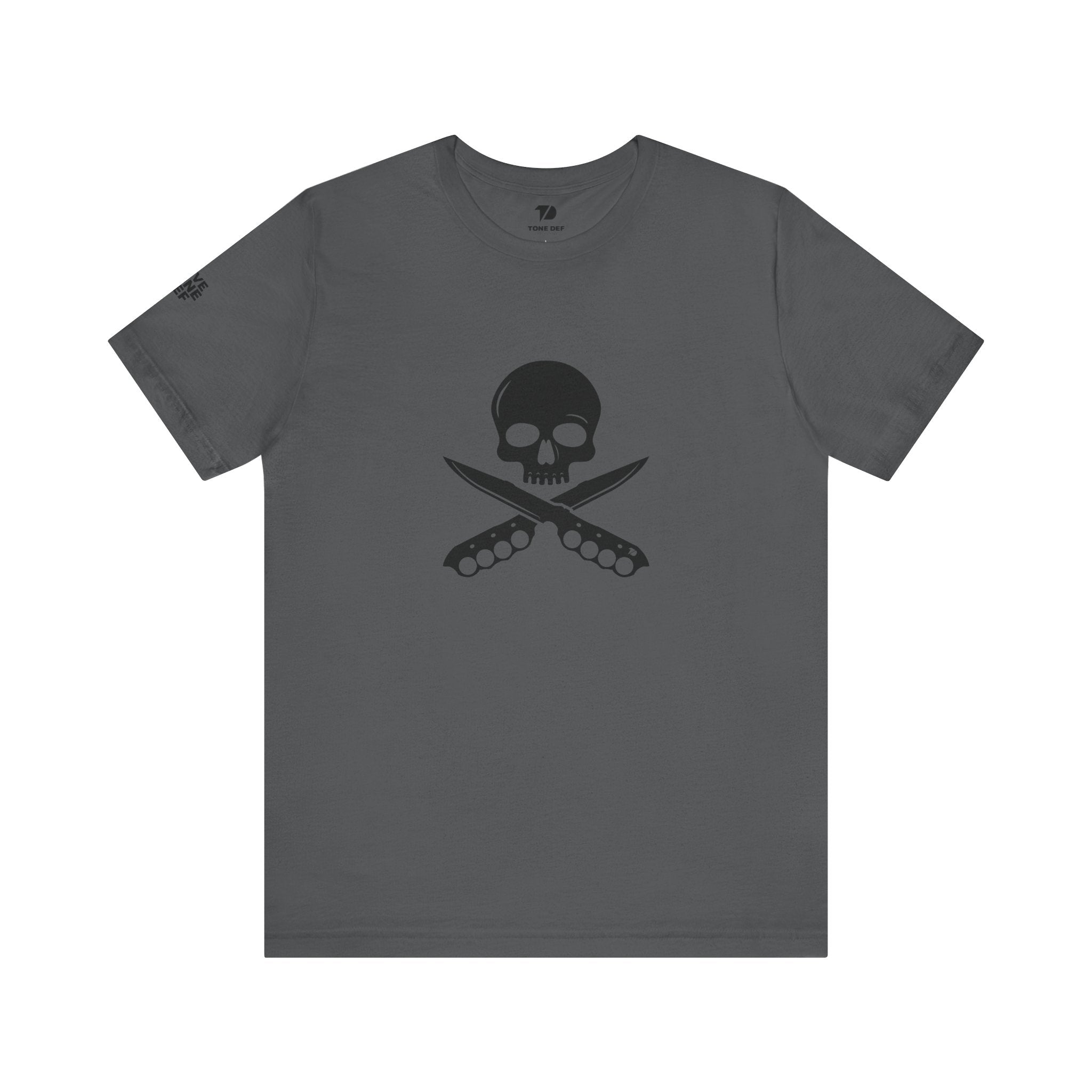 Skull & Knuckle Blades - Unisex Jersey Short Sleeve Tee