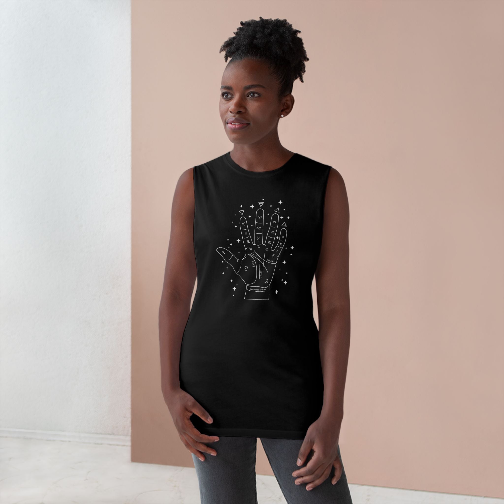 Palmistry - Unisex Barnard Tank