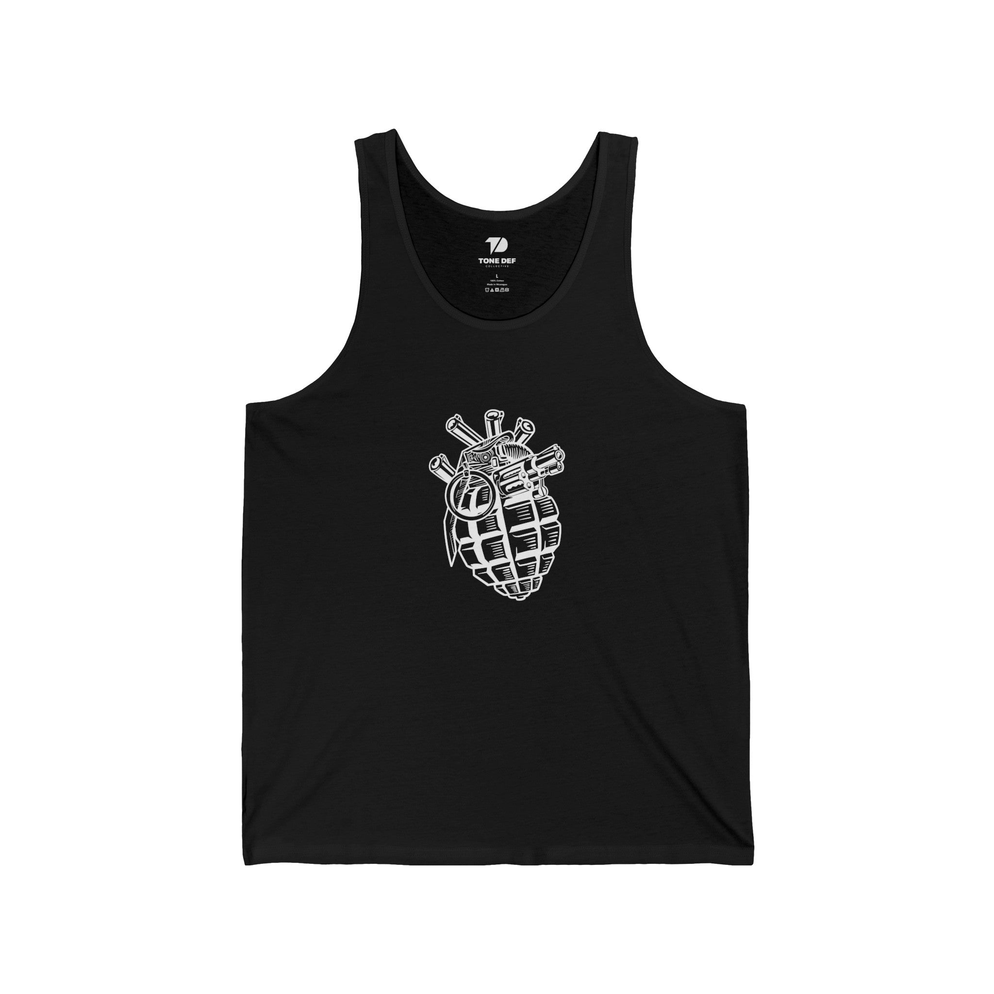 Tactical Heart Grenade - Unisex Jersey Tank