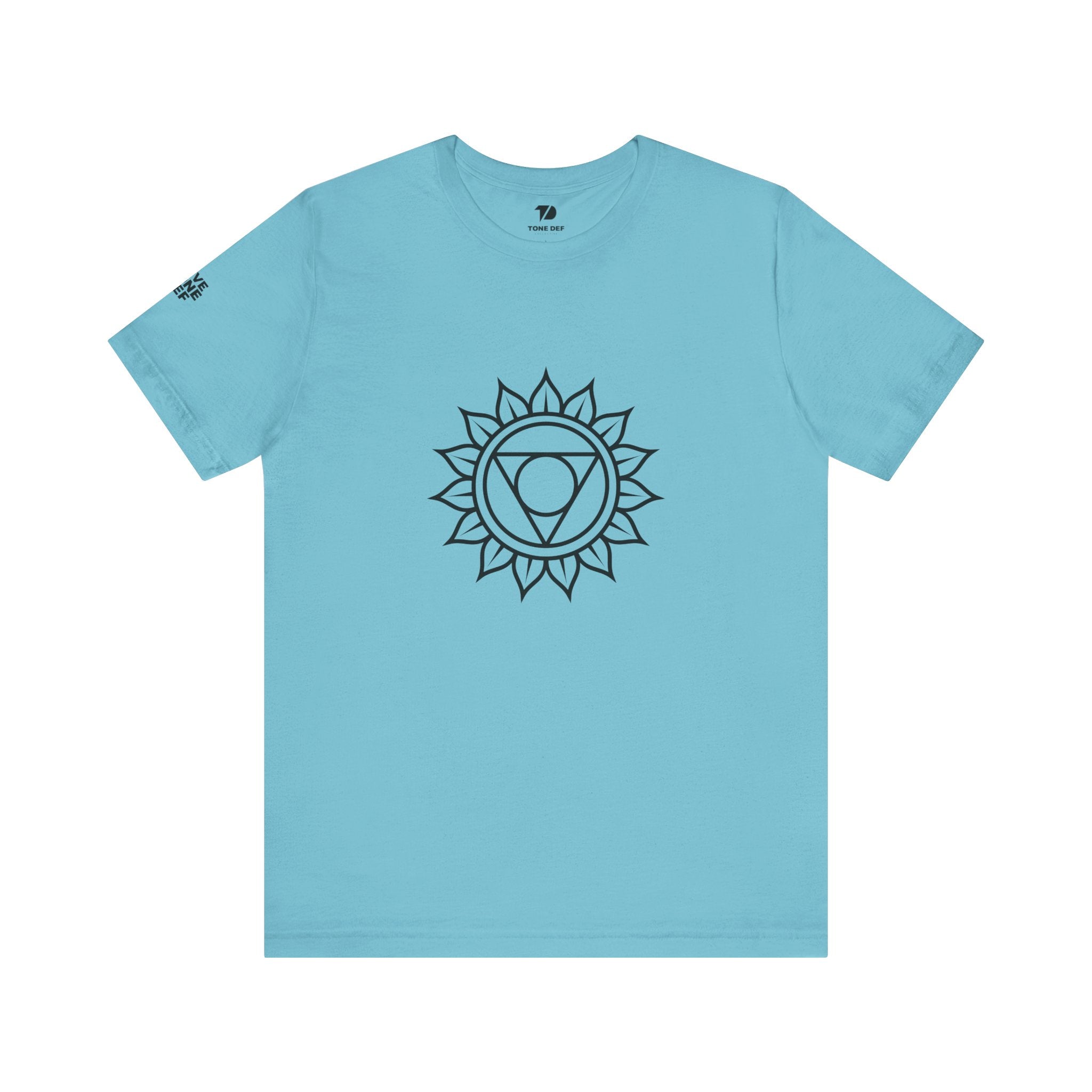 Throat Chakra Vishuddha - Unisex Jersey Short Sleeve Tee