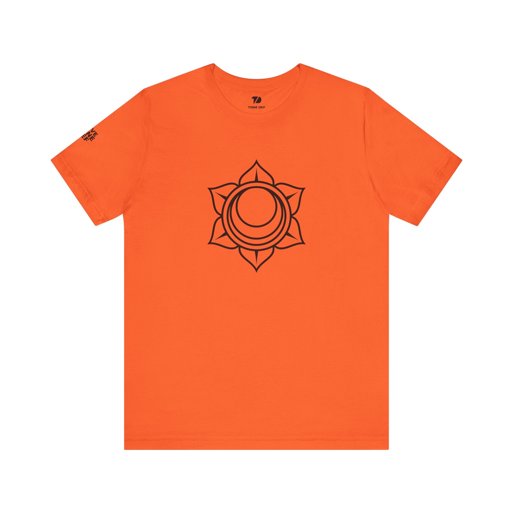 Sacral Chakra Svadhisthana - Unisex Jersey Short Sleeve Tee