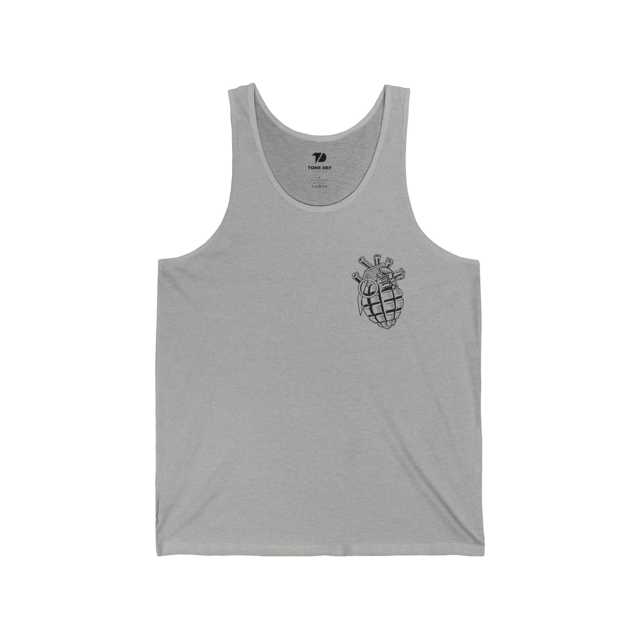 Tactical Heart on Heart - Unisex Jersey Tank