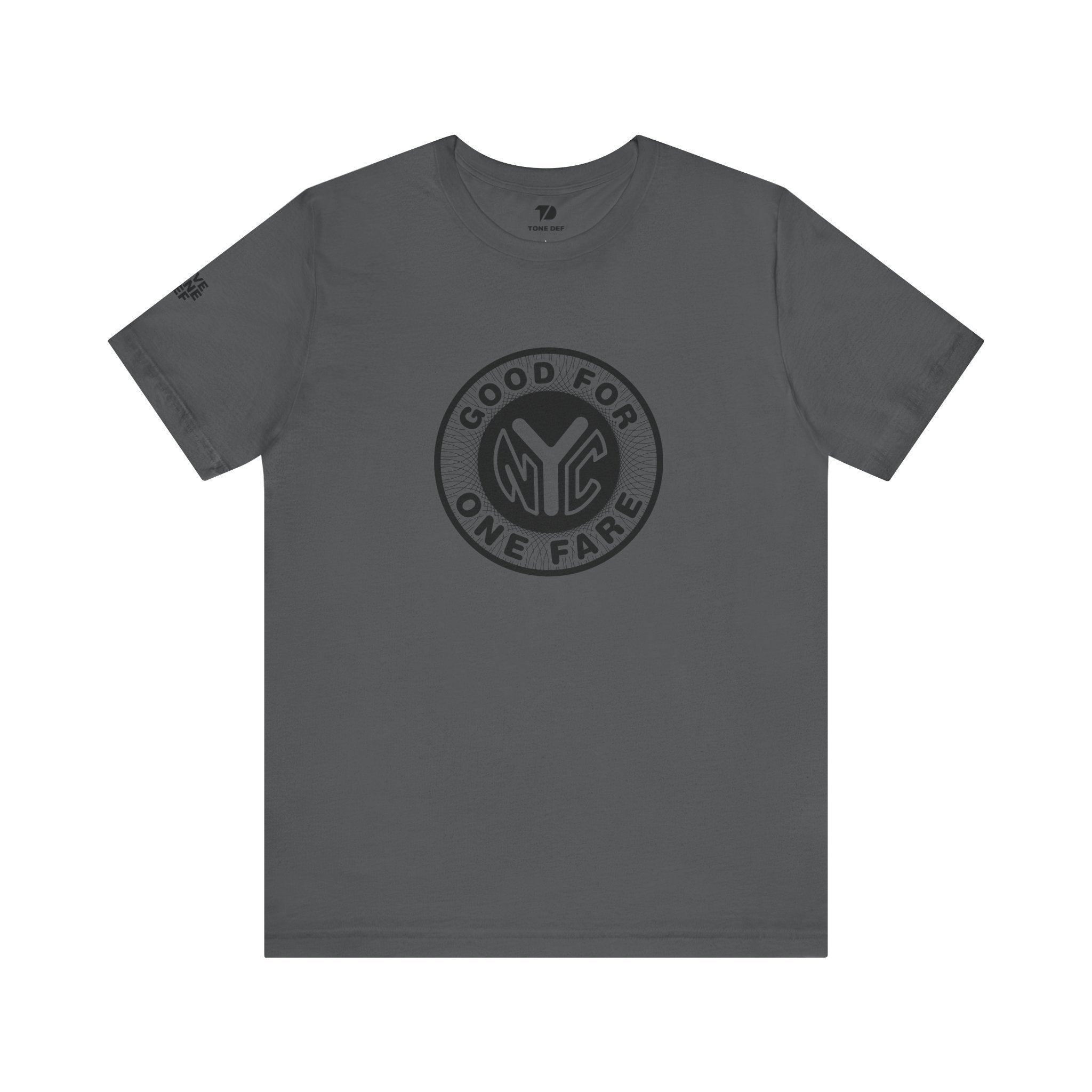 NYC Transit Token - Unisex Jersey Short Sleeve Tee