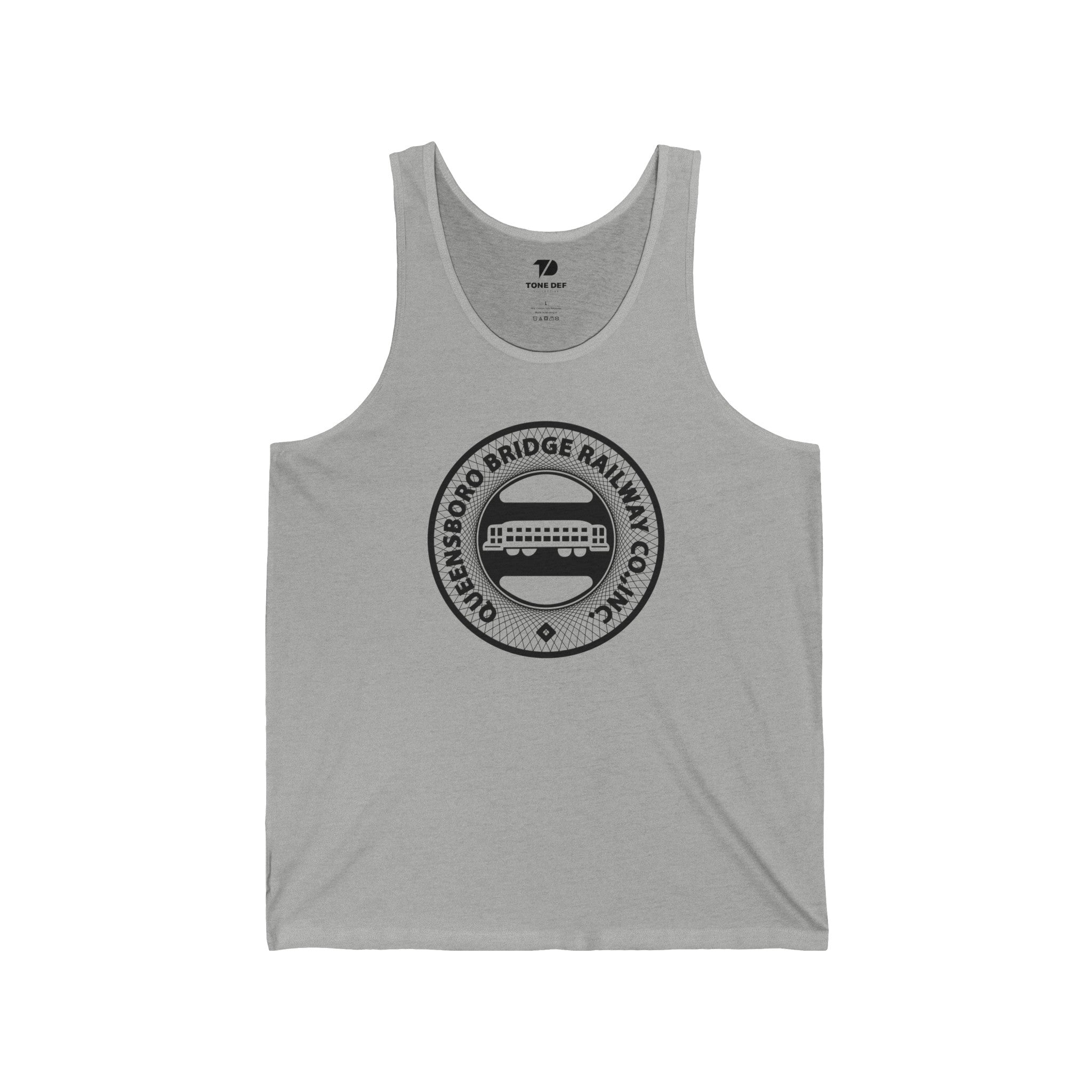 Queensboro Bride Transit Token - Unisex Jersey Tank