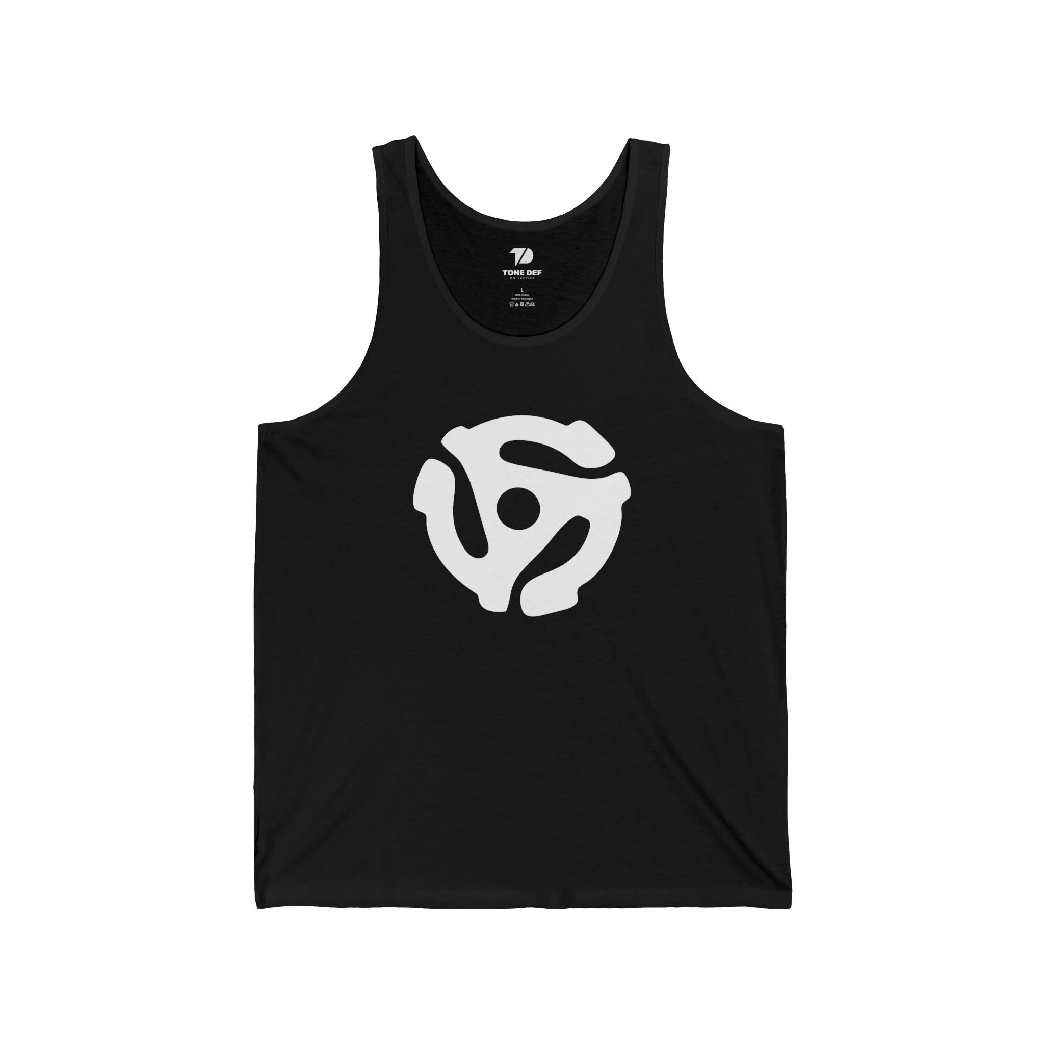 45 RPM Adapter Spider - Unisex Jersey Tank