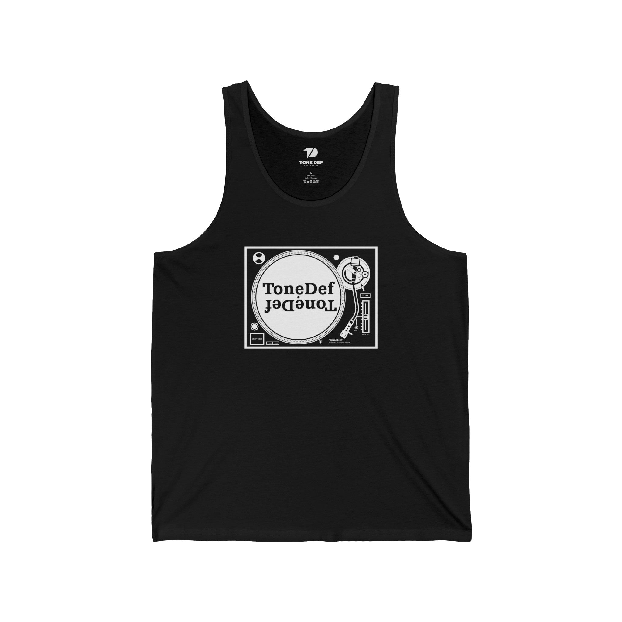 ToneDef Turntable - Unisex Jersey Tank