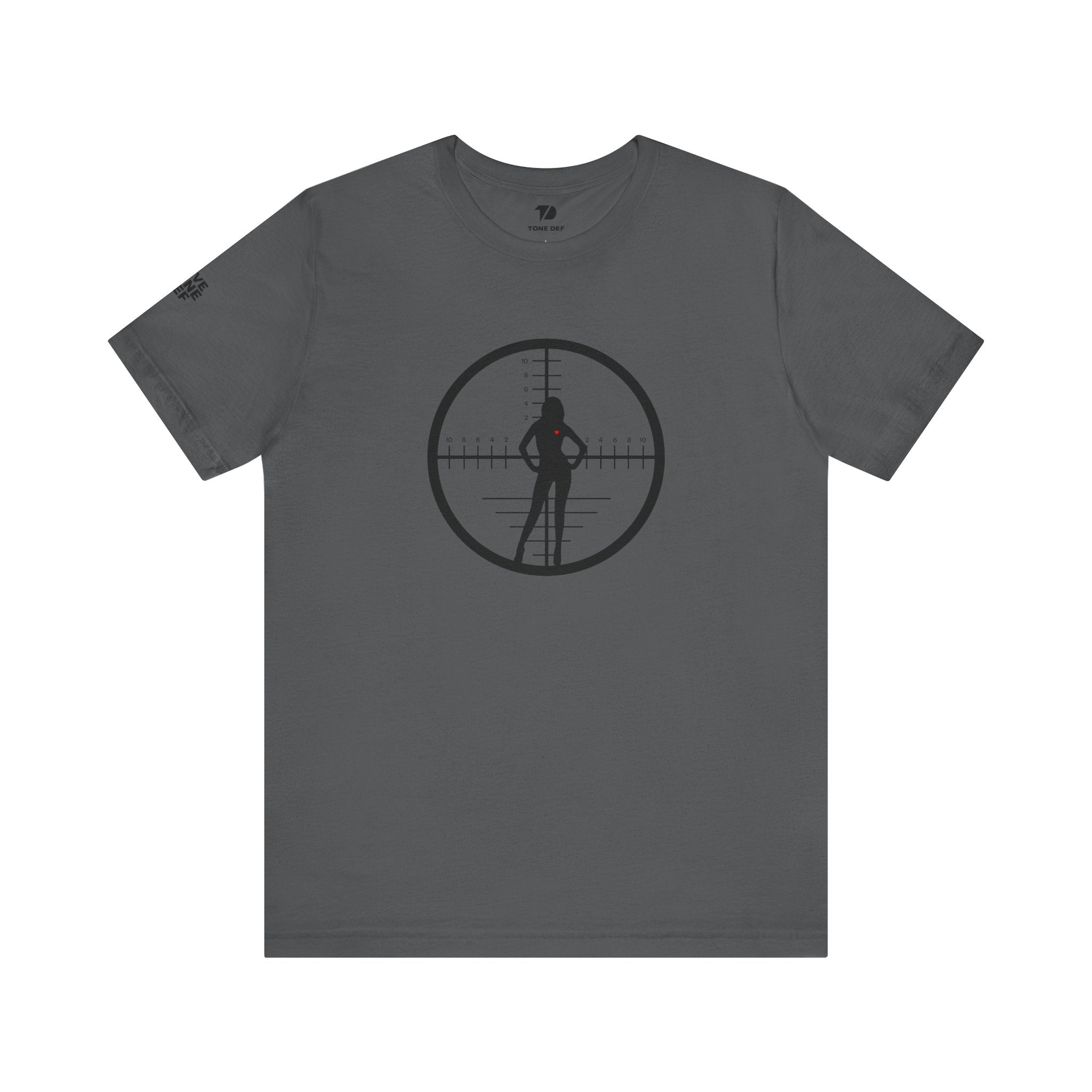 In The Crosshairs - Unisex Jersey Short Sleeve Tee