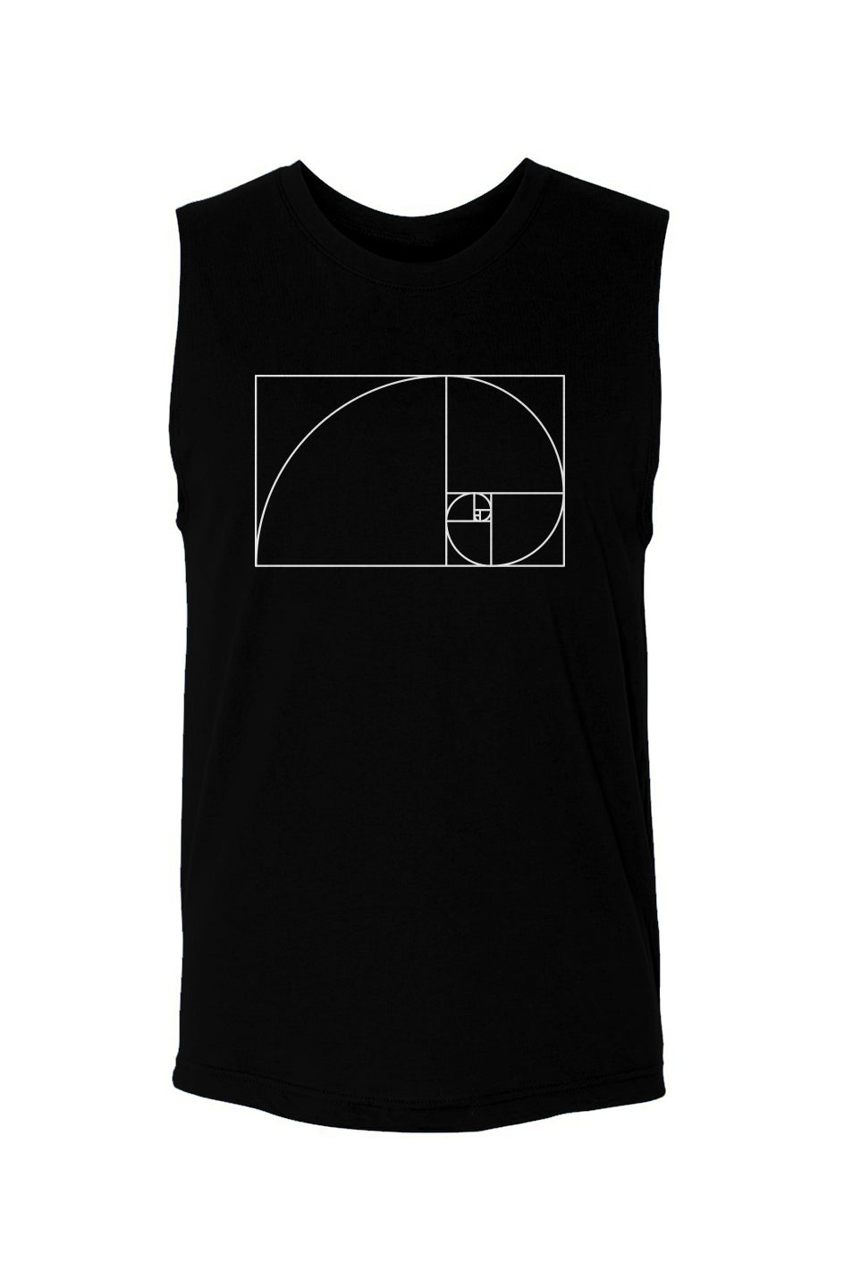 Golden-ratio (White)-Unisex muscle tank