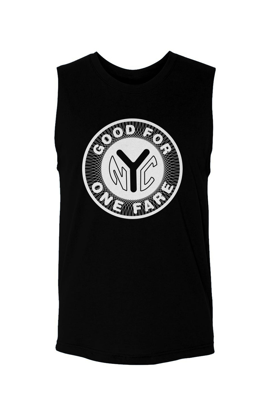 NYC-token (White)-Unisex muscle tank