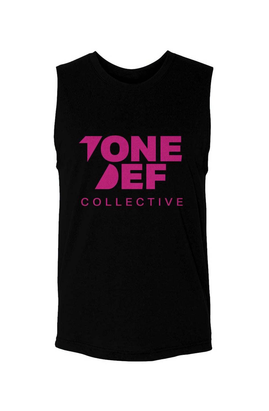 Tone def collective (Pink) unisex muscle tank