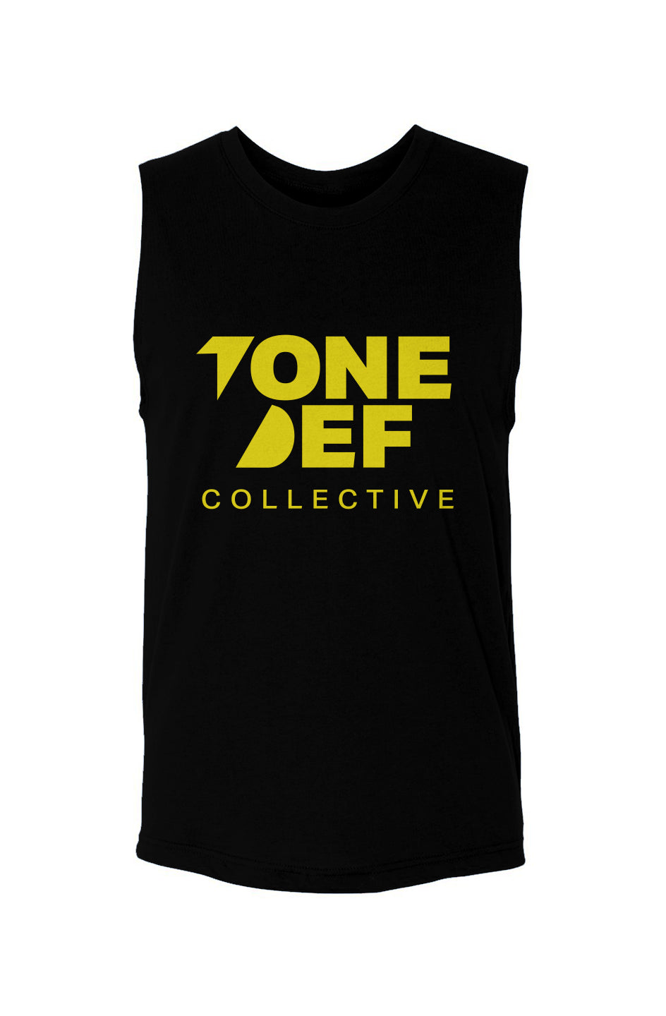 Tone def collective (Yellow) unisex muscle tank