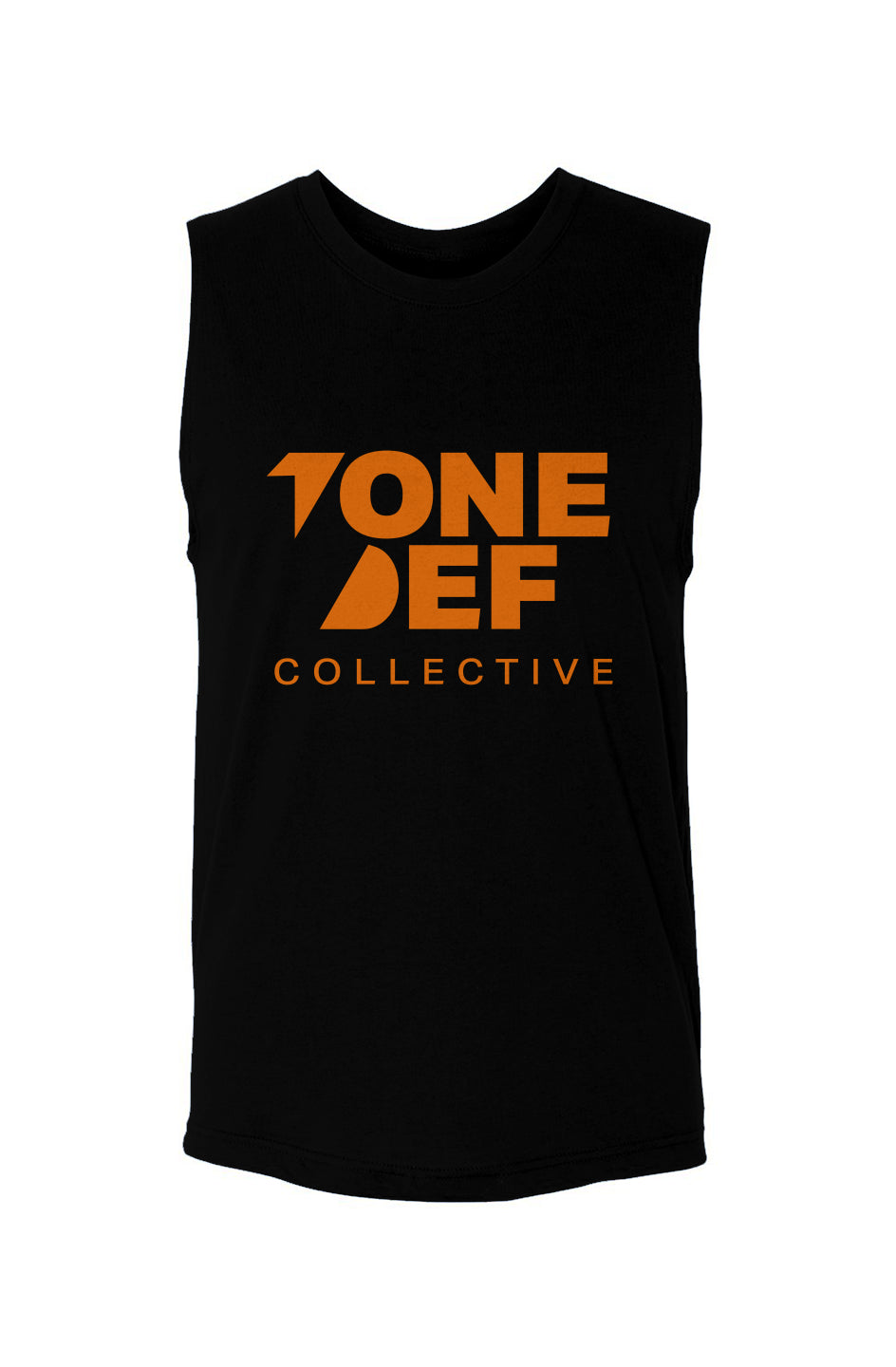 Tone def collective (Orange) unisex muscle tank