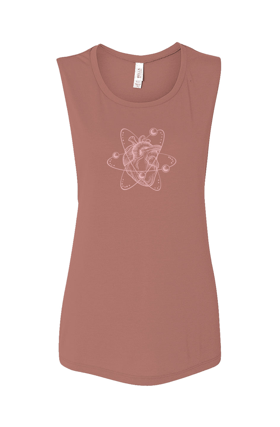Atomic Heart - Flowy Scoop Muscle Tank