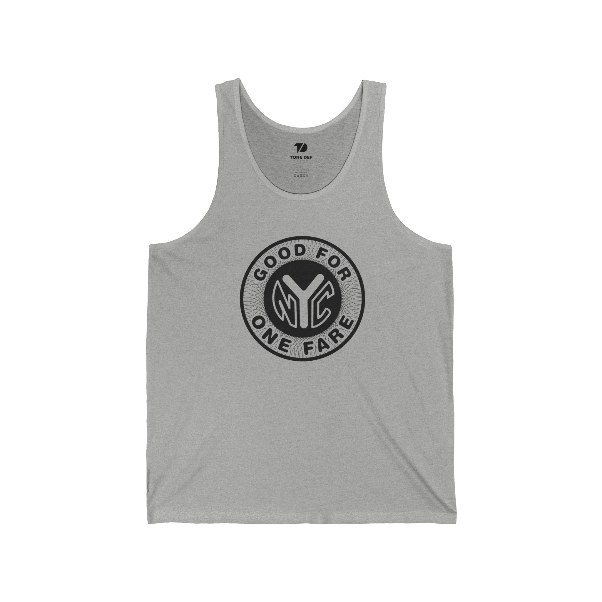 NYC Transit Token - Unisex Jersey Tank