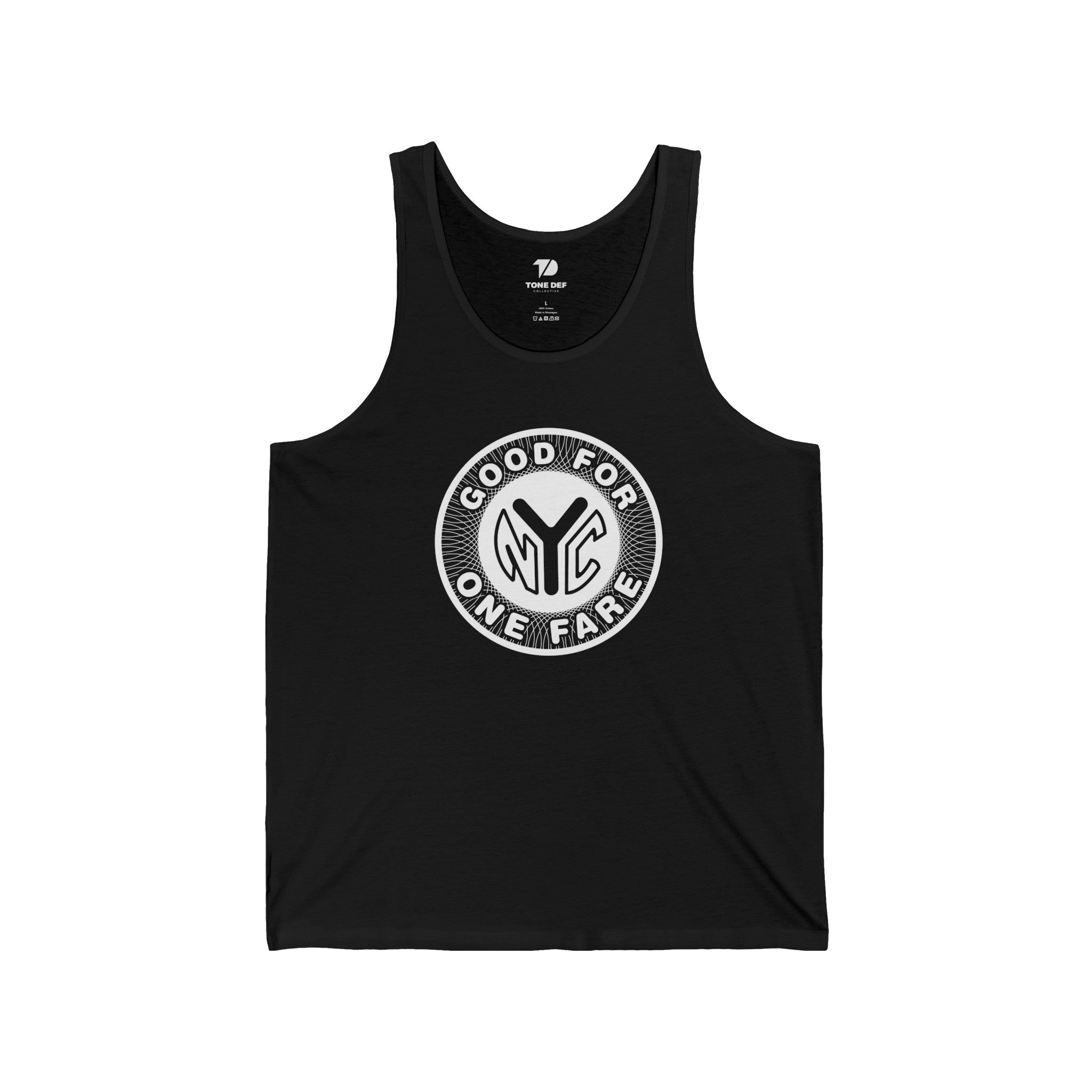 NYC Transit Token - Unisex Jersey Tank