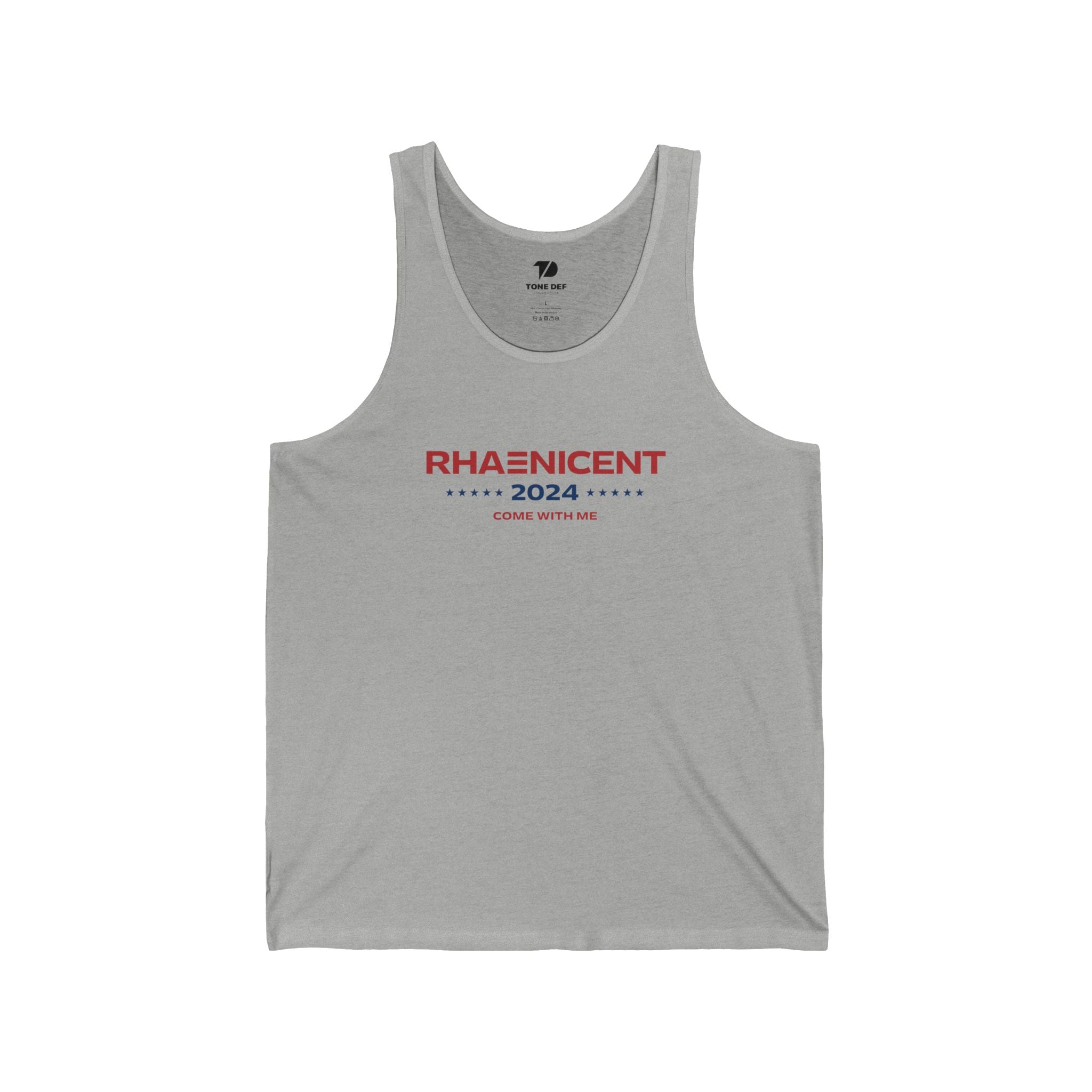 Rhaenicent. Come with Me. - Unisex Jersey Tank