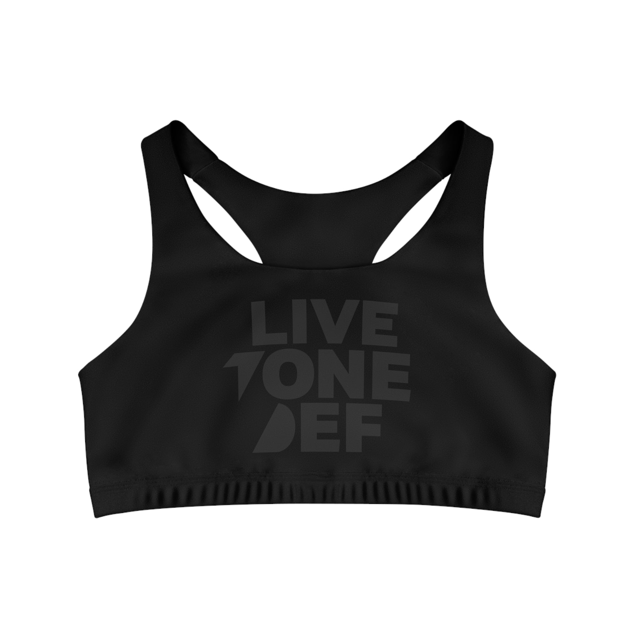 LIVE TONE DEF - Ruffian Seamless Sports Bra