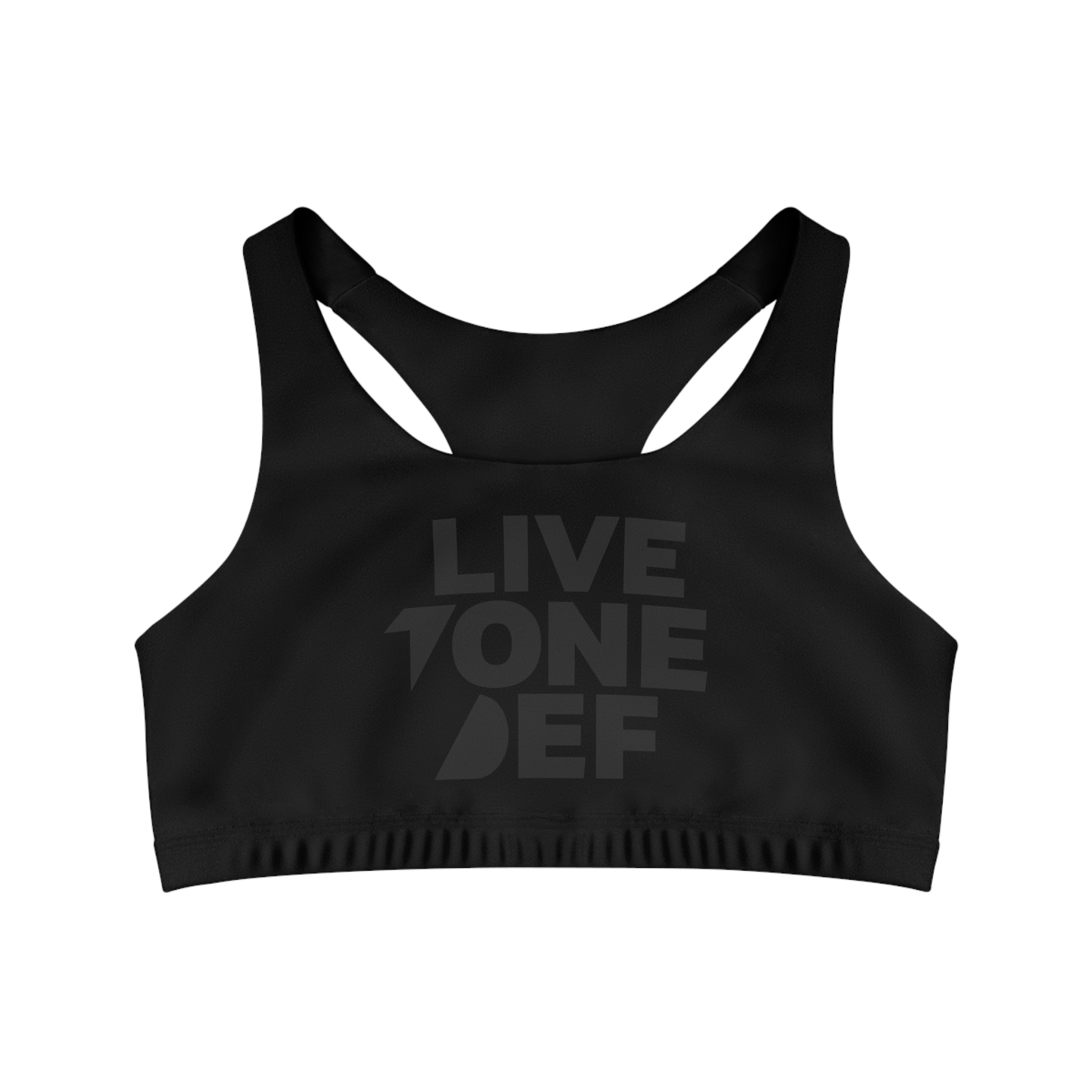 LIVE TONE DEF - Ruffian Seamless Sports Bra