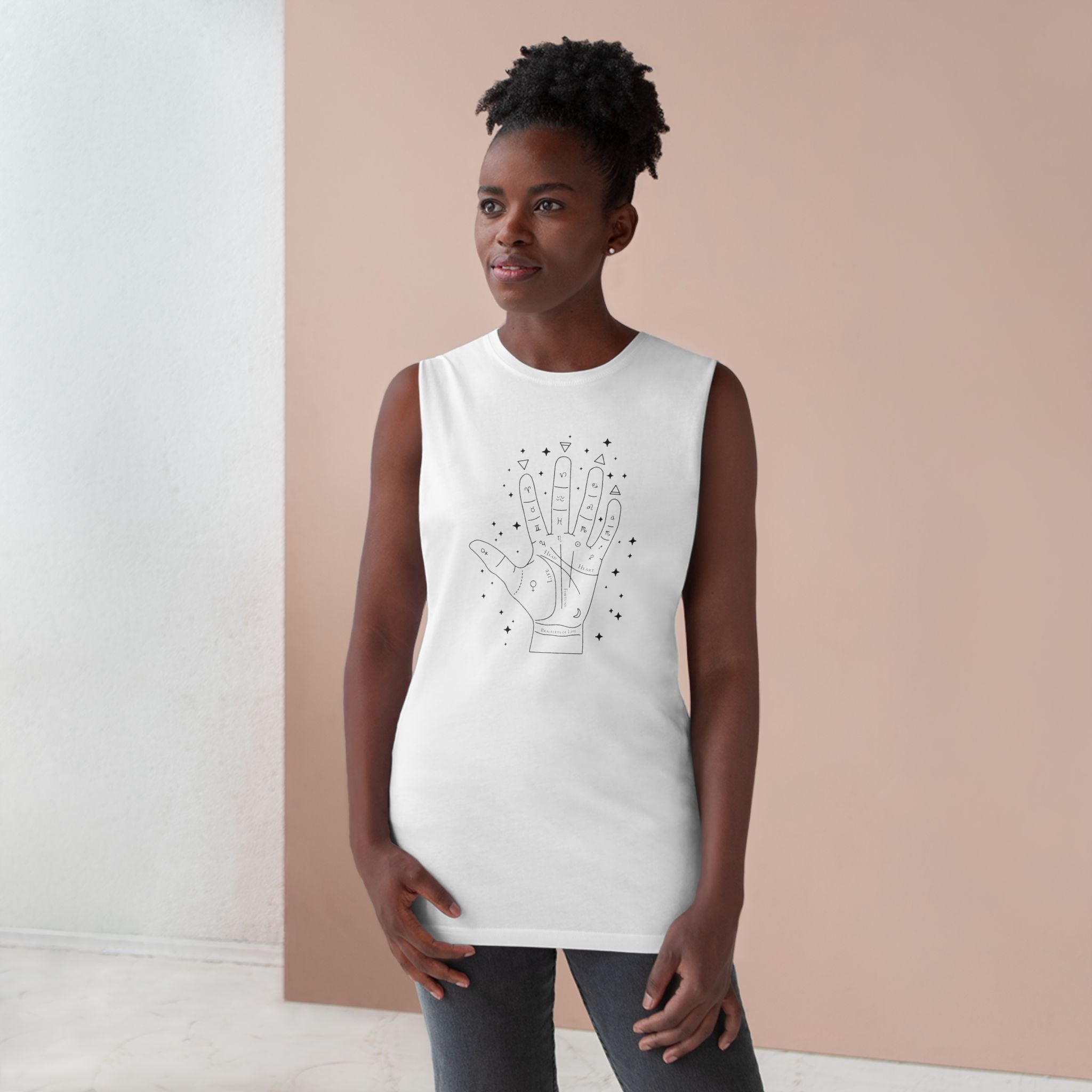 Palmistry - Unisex Barnard Tank