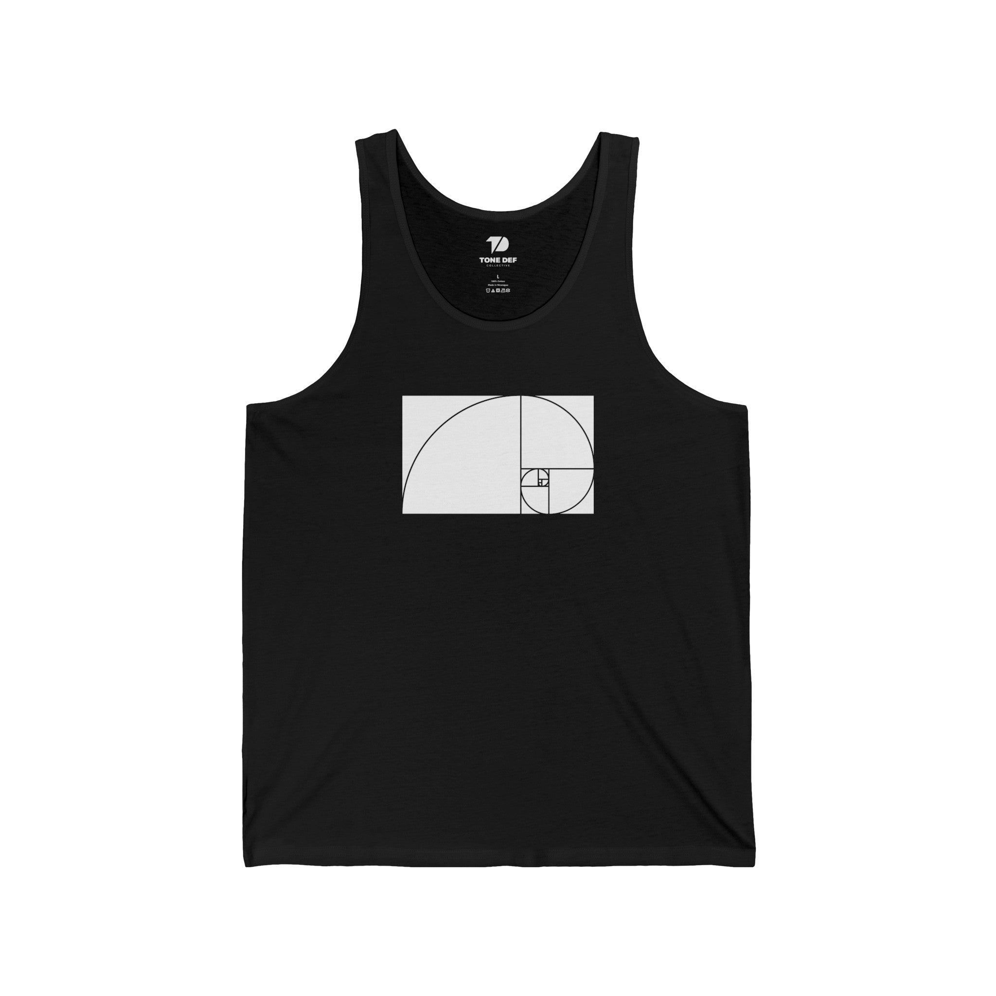 Golden Ratio (Inverted) - Unisex Jersey Tank