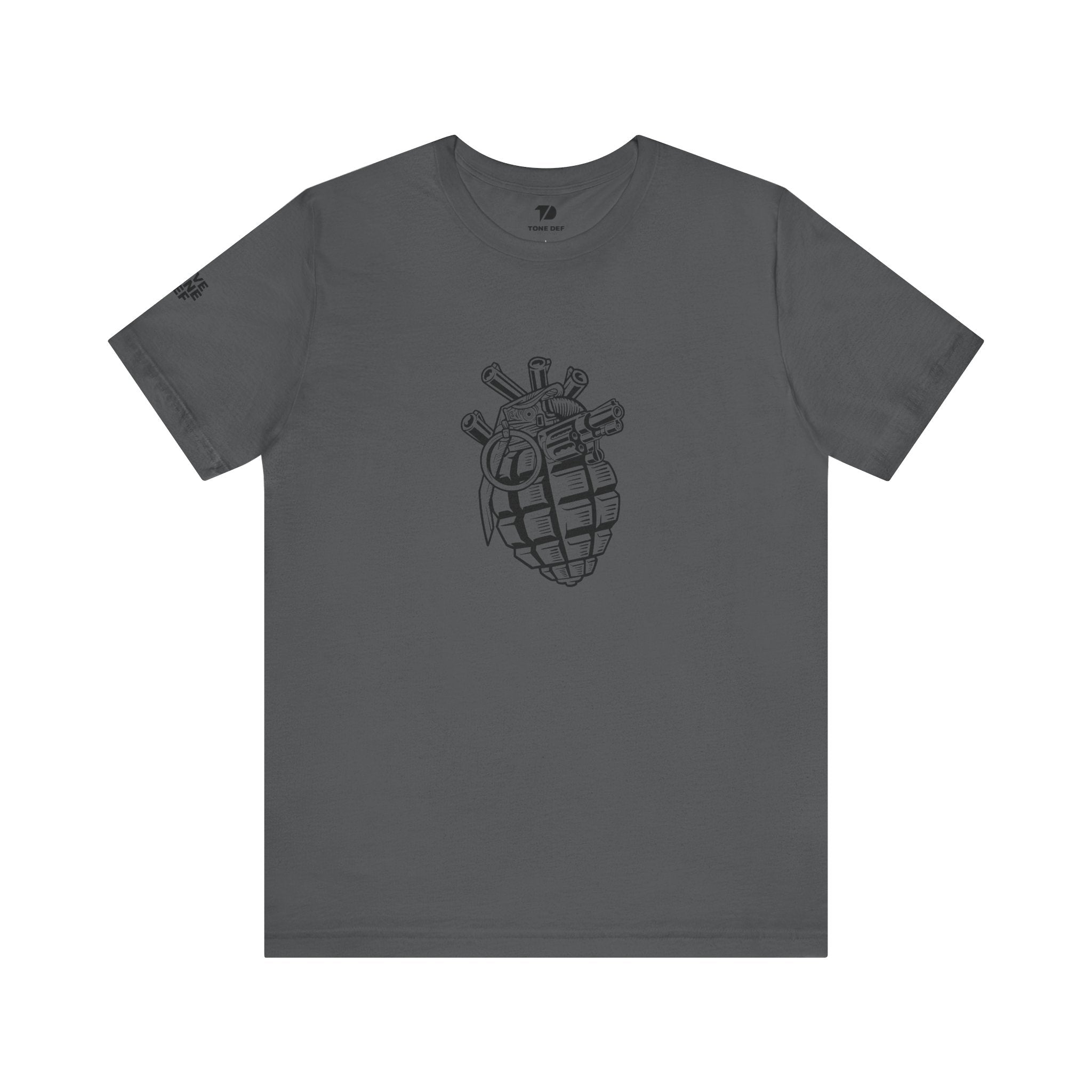 Tactical Heart Grenade - Unisex Jersey Short Sleeve Tee